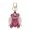 MCM Cupid Bear Charm in Visetos Pink