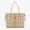 MCM Medium Liz Shopper Tote in Visetos Beige
