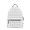 MCM Medium Stark Side Studs Backpack in Visetos White