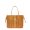 MCM Medium Reversible Liz Shopper Tote in Visetos and Check Graphic Brown
