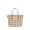 MCM Mini Anya Top Zip Shopper Tote in Visetos Beige