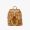 MCM Mini Aren Drawstring Backpack with Chain Handle in Visetos Brown