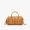 MCM Mini Delmy Boston Bag in Visetos Brown