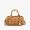 MCM Mini Ella Boston Bag in Visetos Brown