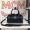 MCM Mini Essential Boston Bag in Visetos Black