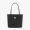 MCM Mini Reversible Liz Shopper Tote in Visetos and Cubic Black