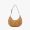 MCM Small Aren Crescent Hobo in Visetos Brown