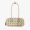 MCM Small Aren East/West Shoulder Bag in Visetos Beige