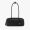 MCM Small Aren East/West Shoulder Bag in Visetos Black
