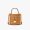 MCM Small Cylinder Crossbody in Visetos Brown