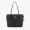 MCM Small Reversible Liz Shopper Tote in Visetos and Cubic Black
