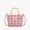 MCM X-Mini Toni Shopper Tote in Visetos Light Pink