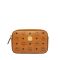 MCM Camera Bag in Visetos Original Brown