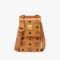 MCM Crossbody Phone Case in Visetos Brown