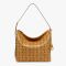 MCM Large Aren Hobo in Visetos Brown