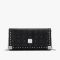 MCM Large Berlin Series Crossbody Wallet in Visetos Black