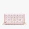 MCM Large Berlin Series Crossbody Wallet in Visetos Light Pink