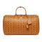 MCM Large Traveler Weekender in Visetos Brown