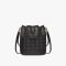 MCM Medium Dessau Drawstring Bag in Visetos Black
