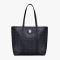 MCM Medium Toni Shopper Tote in Visetos Black