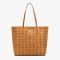 MCM Medium Toni Shopper Tote in Visetos Brown