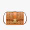 MCM Medium Tracy Shoulder Bag in Visetos Brown