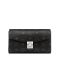 MCM Medium Millie Flap Crossbody in Visetos Black