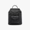 MCM Mini Aren Drawstring Backpack in Visetos Black
