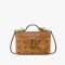 MCM Mini Aren Vanity Case in Mix Visetos Brown