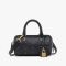 MCM Mini Ella Boston Bag in Visetos Black