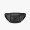 MCM Mini Fursten Belt Bag in Visetos Black
