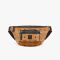 MCM Mini Fursten Belt Bag in Visetos Brown