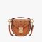 MCM Mini Patricia Patty Bag in Visetos Brown