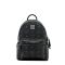 MCM Mini Stark Side Studs Backpack in Visetos Black