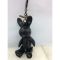 MCM Signature Rabbit Charm in Visetos Black