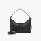 MCM Small Aren Hobo in Visetos Black