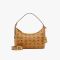 MCM Small Aren Hobo in Visetos Brown