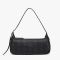 MCM Small Aren Shoulder Bag in Visetos Black