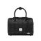 MCM Small Essential Boston Bag in Visetos Black
