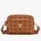 MCM Small Klassik Crossbody in Visetos Brown