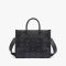 MCM Small Munchen Tote in Visetos Black