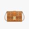 MCM Small Tracy Shoulder Bag in Visetos Brown
