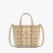 MCM X-Mini Toni Shopper Tote in Visetos Beige