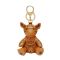 MCM Zoo Pig Charm in Visetos Brown